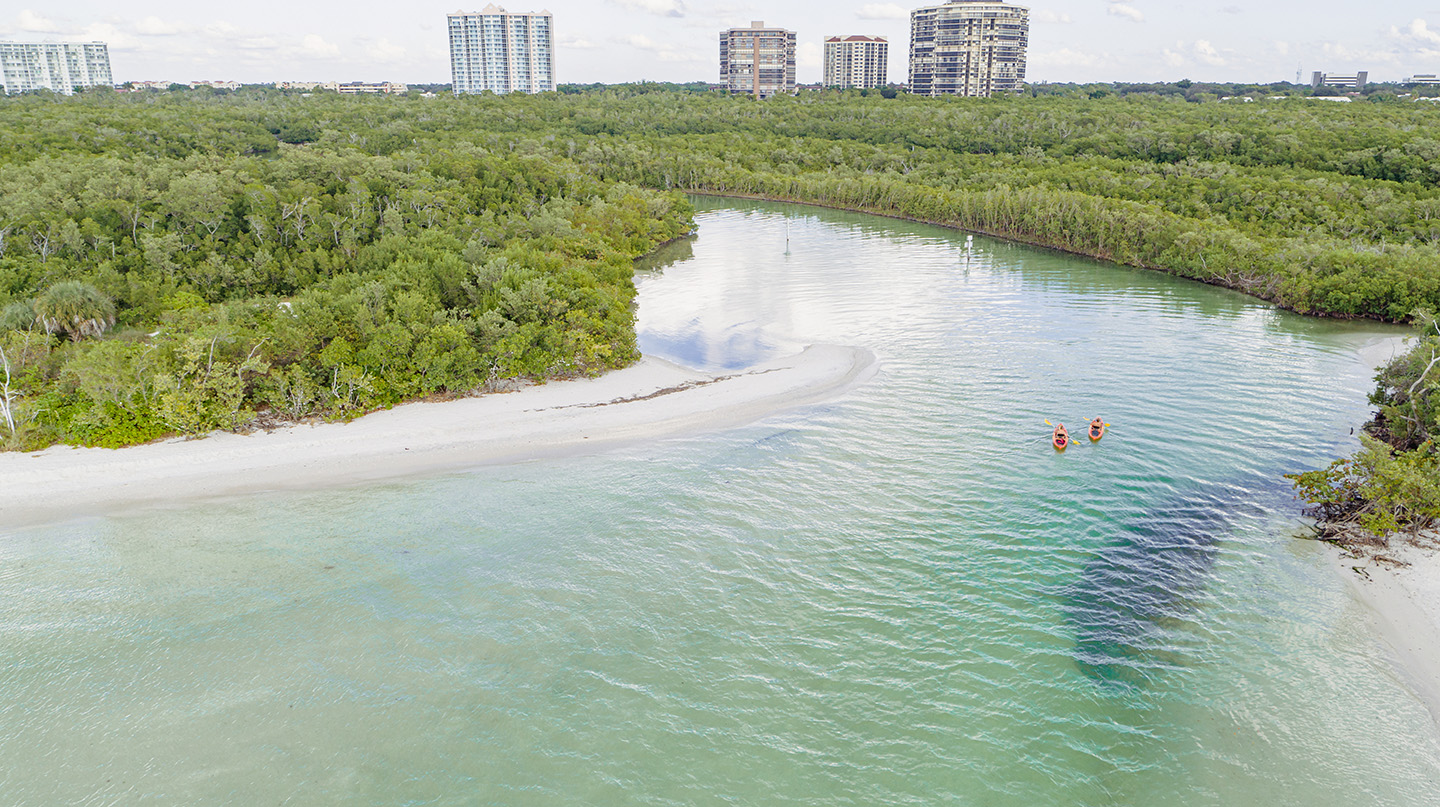 Clam Pass Aerial