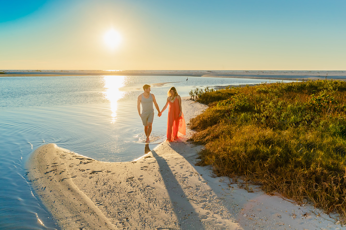 Millenial Couple Walking On Tigertail Beach.jpg
