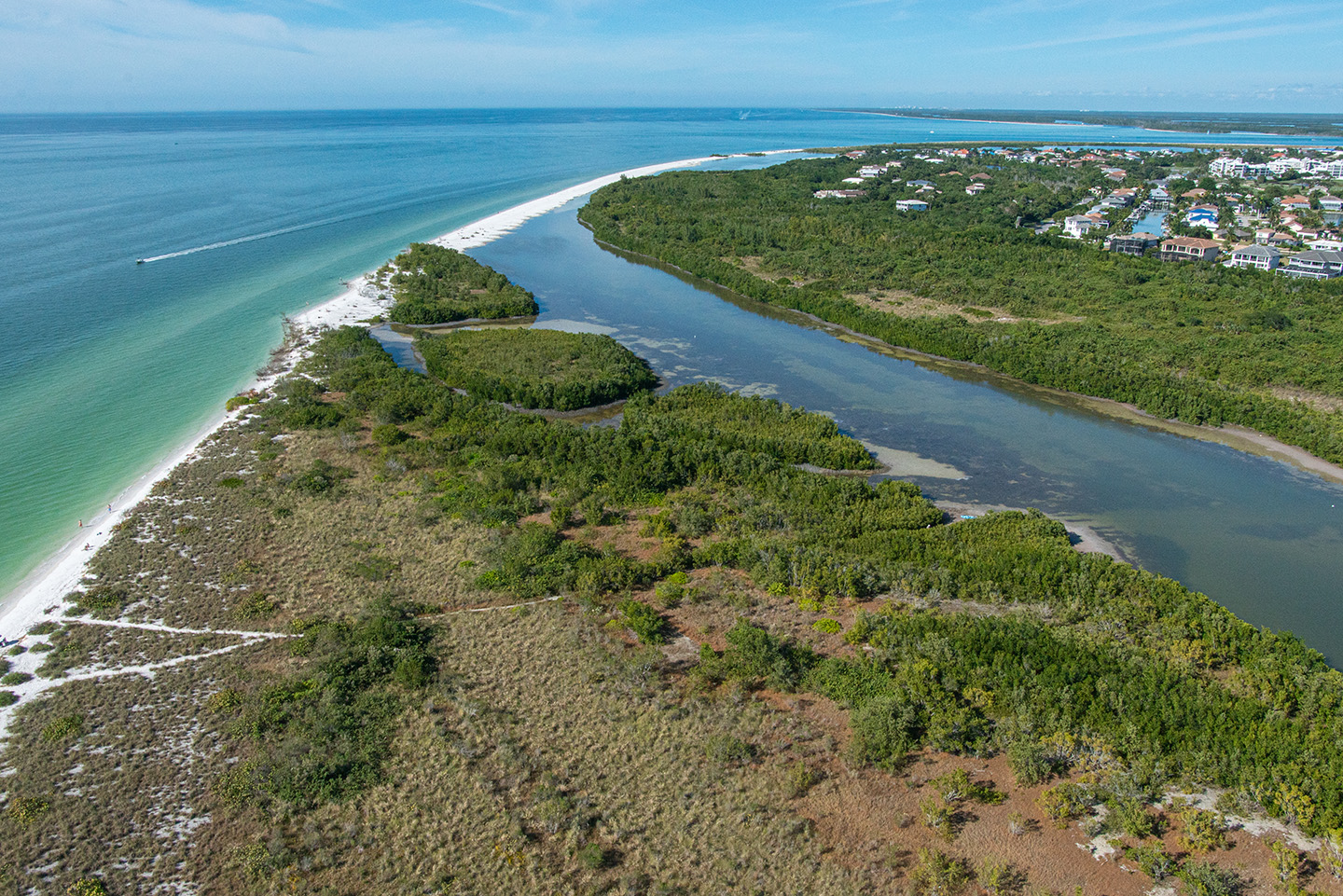 Tigertail Beach Aerial