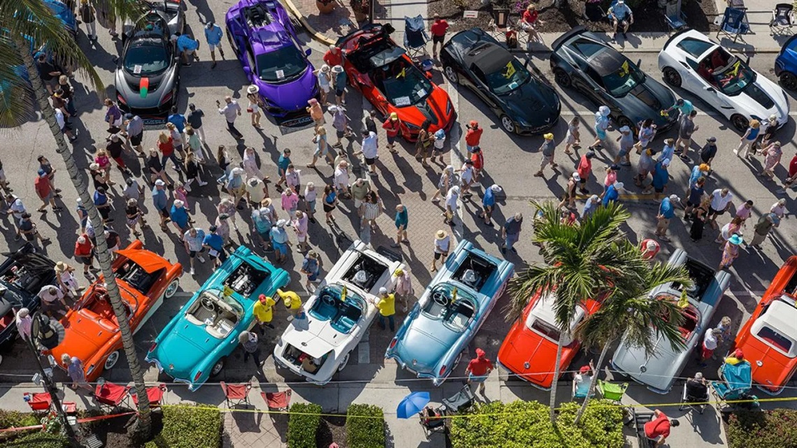Cars On Fifth Aerial