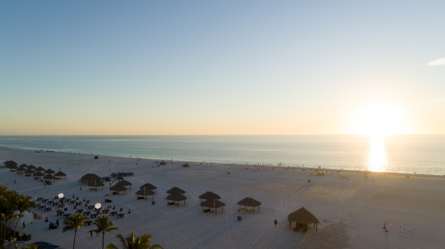 Beach Sunset at JW Marriott Marco Island Beach Resort