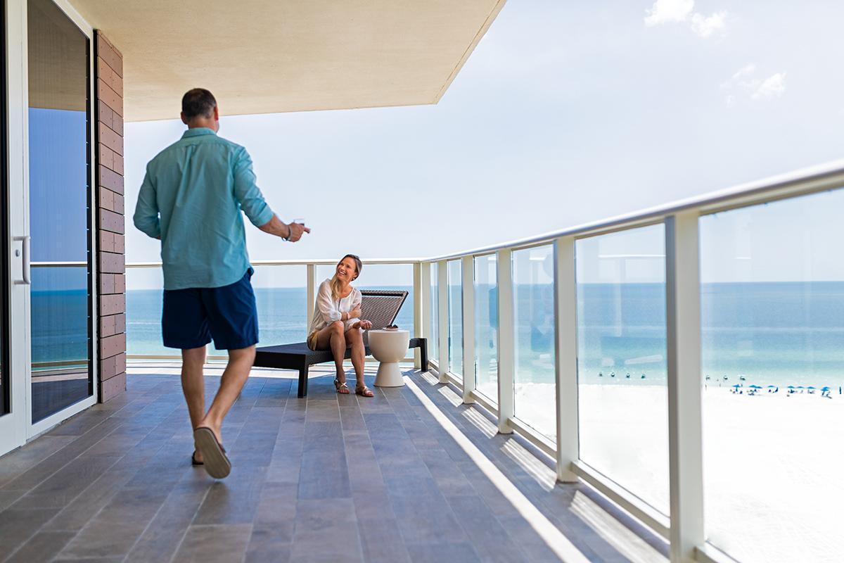 Lanai Tower Balcony at JW Marriott Marco Island Beach Resort