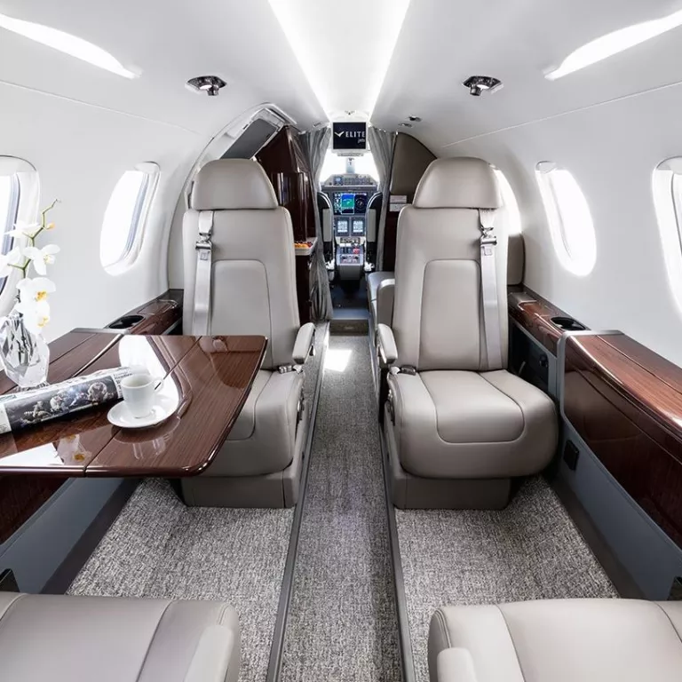 Elite Jets Phenom 300 Interior Photo 4