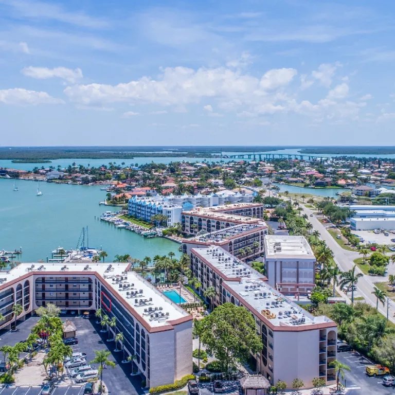 Aerial view of Anglers Cove to Bay front Photo 6