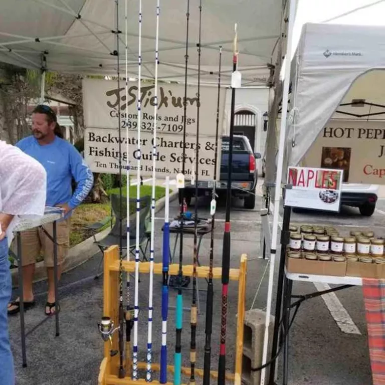 J-Stick'um Custom Rods & Jigs at Vanderbilt Farmers Market Photo