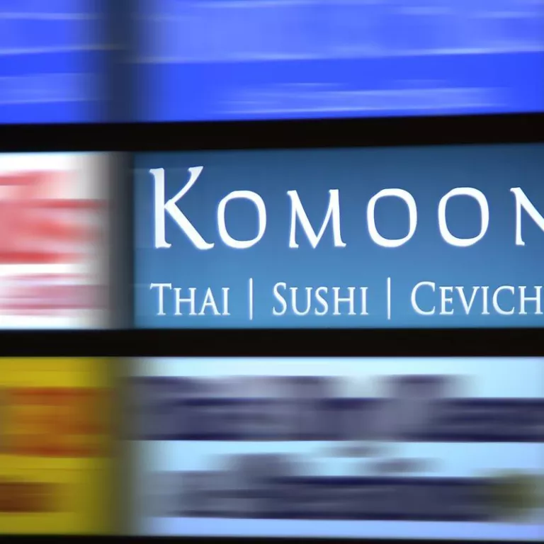 Komoon Thai Sushi and Ceviche Restaurant Photo