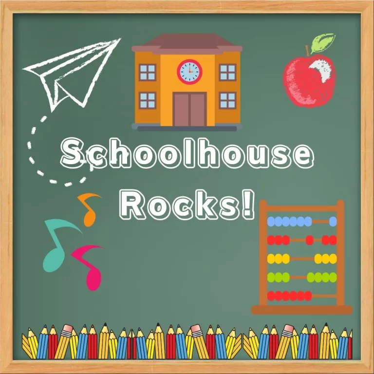Blackboard with school themed graphics Photo
