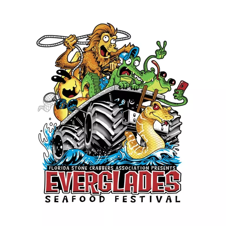 Eveglades Seafood Festival logo 2025 Photo