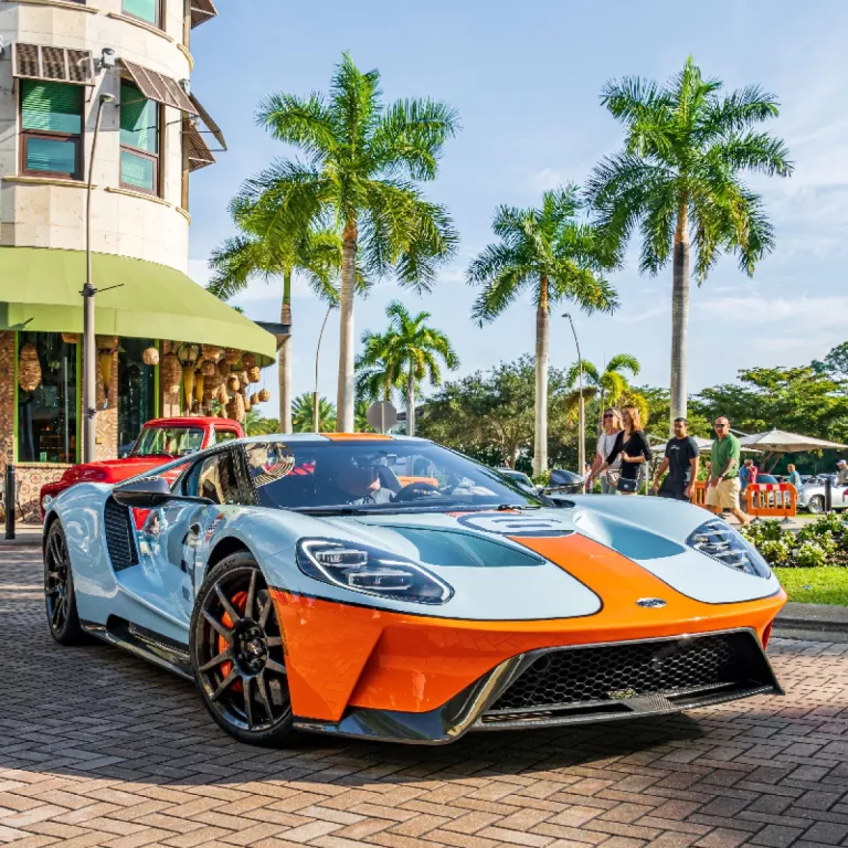 Display car at Cars and Coffee 239 at Mercato Photo