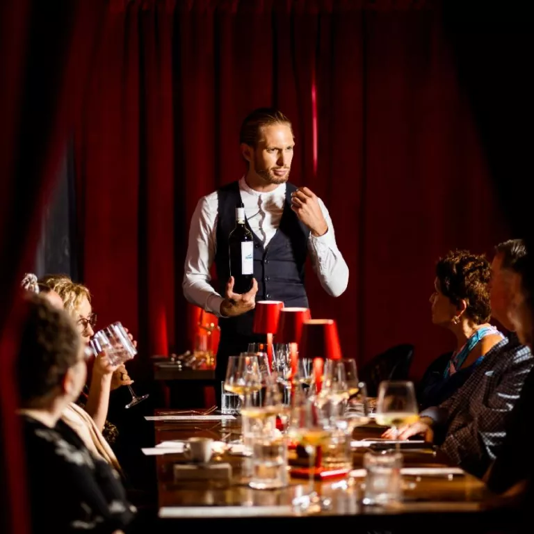 The Supper Club offers an intimate, chef-driven experience. Photo