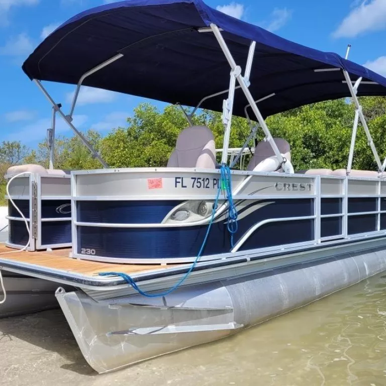 Our Shaded Boat Photo