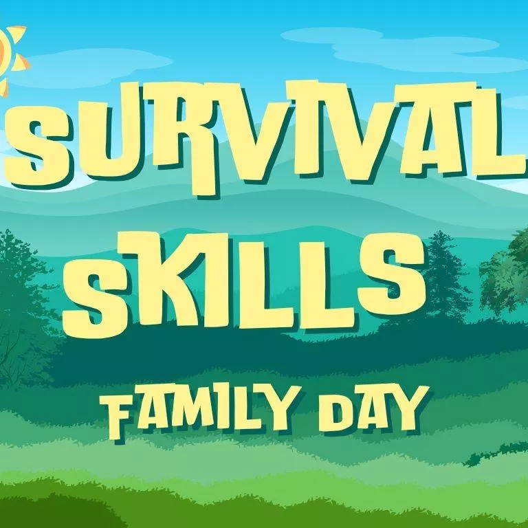 Survival Skills Family Day Photo