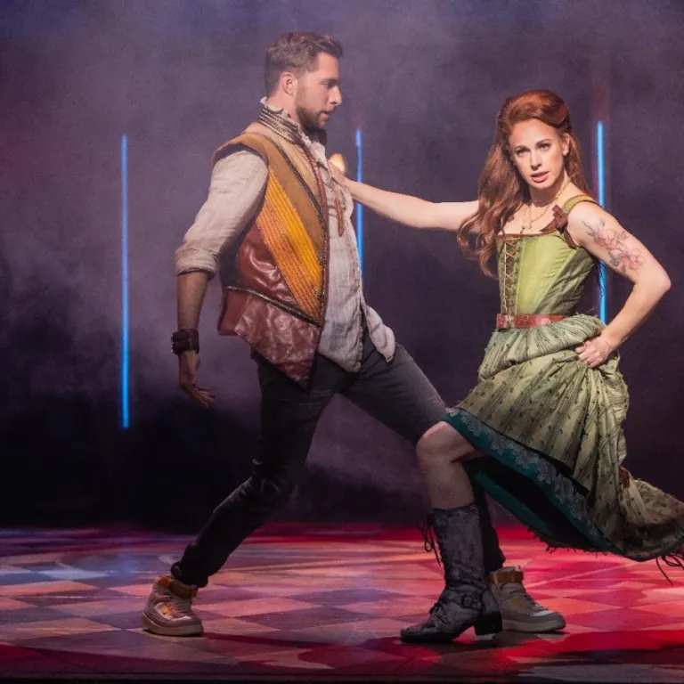Corey Mach and Teal Wicks Starring in & Juliet Photo