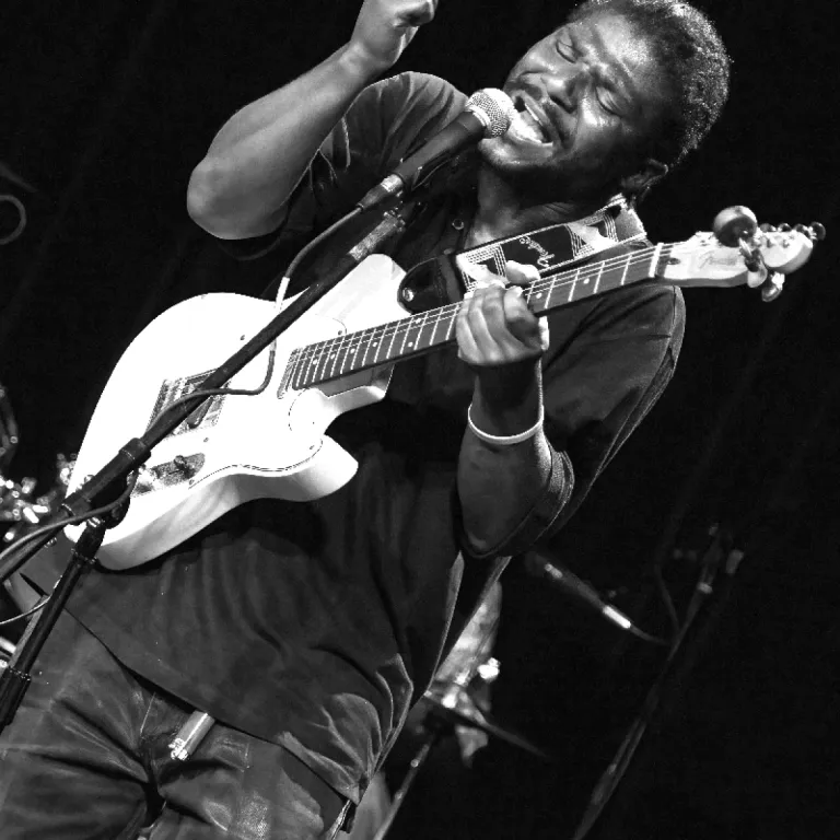 Bluesman Anthony "Big A" Sherrod Photo