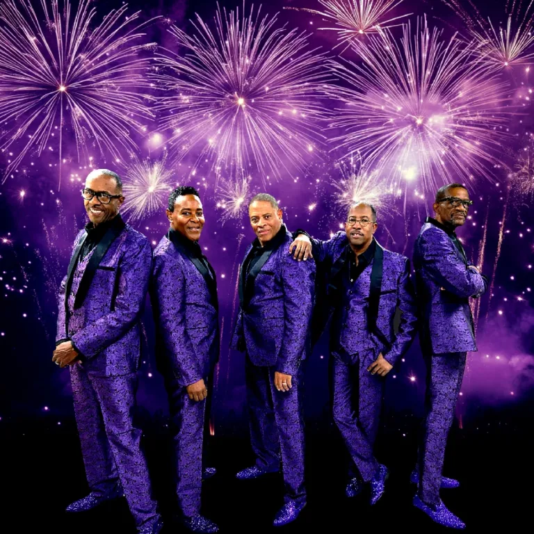Former Members of The Temptations Spin-Off Group Photo
