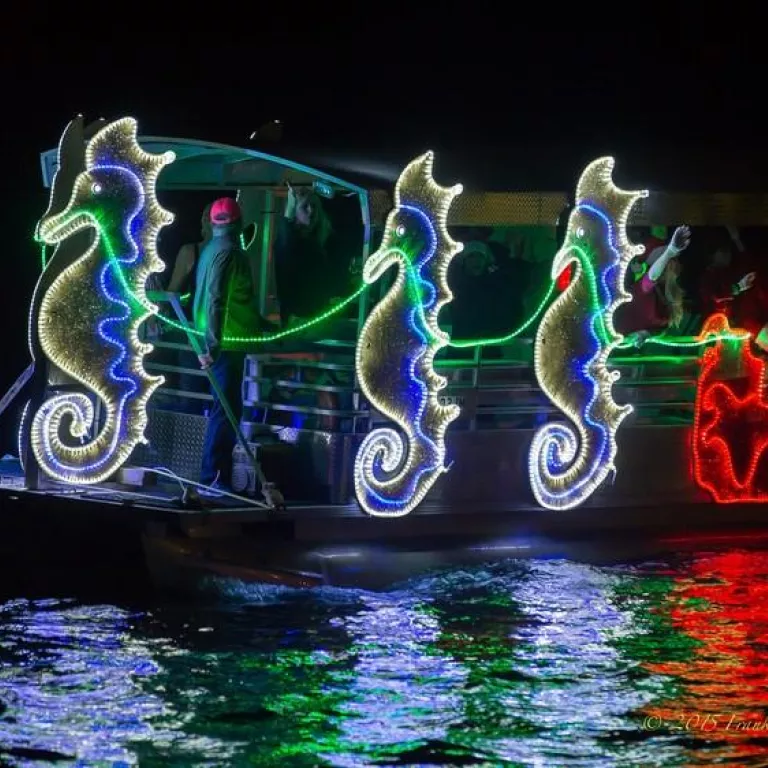 Marco Island Christmas Island Style Boat Parade Photo