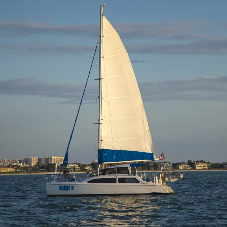 33 ft. Catamaran, named Cool Beans II, will accommodate up to 6 passengers Photo 3