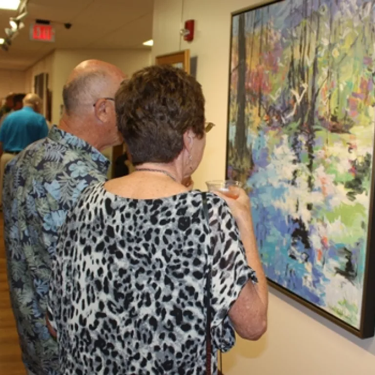 Rookery Bay Art Gallery Reception Photo