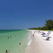 Naples Beach midday.