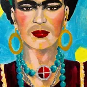 Frida Kahlo portrait 