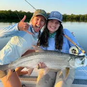 Making A Catch With Christina Legutki And Chica Fly Charters