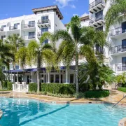 Veranda overlooking Pool Photo