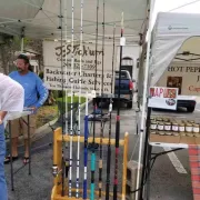 J-Stick'um Custom Rods & Jigs at Vanderbilt Farmers Market Photo