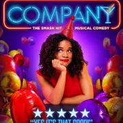 A promotional poster of the performance "Company" Photo