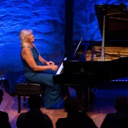 Image of Jodie DeSalvo in a Piano Talks performance Photo