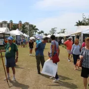 Visitors at the Marco Island National Fine Art Show Photo