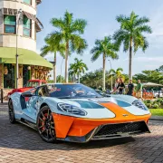 Display car at Cars and Coffee 239 at Mercato Photo