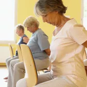 seated yoga Photo