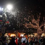 Nightly Snowfall and Music on Third Street South Photo