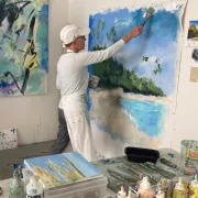 Nature Defined by Art in the Naples Art District Photo