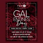 GALentines Day at Tap 42 Craft Kitchen & Bar will take place on Thursday, Feb. 13 Photo