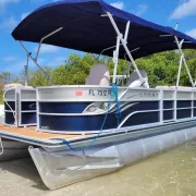 Our Shaded Boat Photo