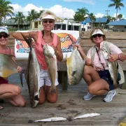 Ladies Let"s Go Fishing Team with some nice fish caught with Finesse Charters. Photo