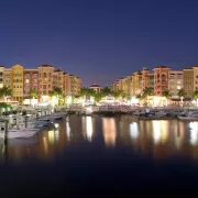 Bayfront Naples at night Photo