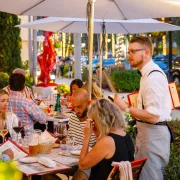 Romantic dining at The French Photo