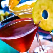 Blue Martini Photo