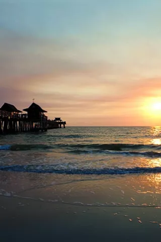 Naples Pier Sunset