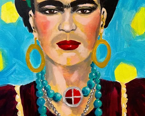 Frida Kahlo portrait 