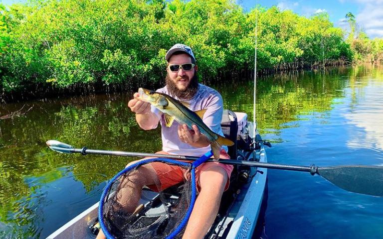 Kayak Fishing in Ten Thousand Islands @kick_butt_diez