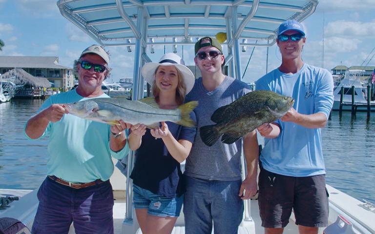 Snook and Triple Tail Catch In Naples, Marco Island and the Everglades