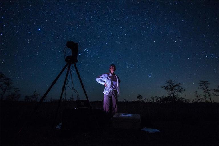 NPS Dark Sky Team Sampling, Kirby Storter, March 2014